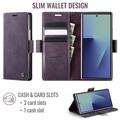 Samsung Galaxy Z Fold7 Caseme 033 Pung Etui med Kalvemønster og RFID-blokering