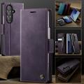 Samsung Galaxy Z Fold7 Caseme 033 Pung Etui med Kalvemønster og RFID-blokering