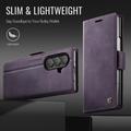 Samsung Galaxy Z Fold7 Caseme 033 Pung Etui med Kalvemønster og RFID-blokering