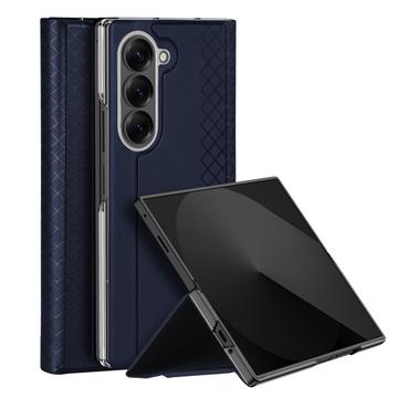 Samsung Galaxy Z Fold7 Dux Ducis Bril Flip Cover - Blå
