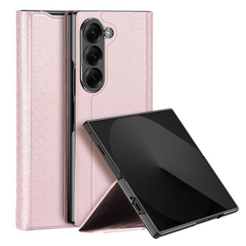 Samsung Galaxy Z Fold7 Dux Ducis Bril Flip Cover - Pink