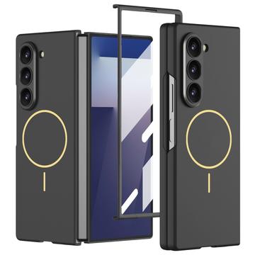 Samsung Galaxy Z Fold7 GKK Magnetisk slankt cover med skærmbeskyttelse hærdet glas