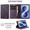 Samsung Galaxy Z Fold8 Caseme 033 Pung Etui med Kalvemønster og RFID-blokering - Lilla