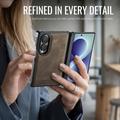 Samsung Galaxy Z Fold8 Caseme C49 2-i-1 aftagelig pungetui - MagSafe-kompatibel, RFID - Kaffe