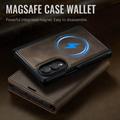 Samsung Galaxy Z Fold8 Caseme C49 2-i-1 aftagelig pungetui - MagSafe-kompatibel, RFID - Kaffe