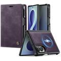 Samsung Galaxy Z Fold8 Caseme C49 2-i-1 aftagelig pungetui - MagSafe-kompatibel, RFID - Lilla