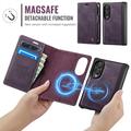 Samsung Galaxy Z Fold8 Caseme C49 2-i-1 aftagelig pungetui - MagSafe-kompatibel, RFID - Lilla