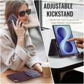 Samsung Galaxy Z Fold8 Caseme C49 2-i-1 aftagelig pungetui - MagSafe-kompatibel, RFID - Lilla