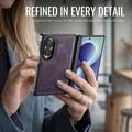 Samsung Galaxy Z Fold8 Caseme C49 2-i-1 aftagelig pungetui - MagSafe-kompatibel, RFID - Lilla