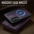 Samsung Galaxy Z Fold8 Caseme C49 2-i-1 aftagelig pungetui - MagSafe-kompatibel, RFID - Lilla