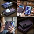 Samsung Galaxy Z Fold8 Caseme C49 2-i-1 aftagelig pungetui - MagSafe-kompatibel, RFID - Lilla