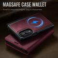 Samsung Galaxy Z Fold8 Caseme C49 2-i-1 aftagelig pungetui - MagSafe-kompatibel, RFID - Rød