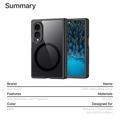 Samsung Galaxy Z Fold8 Dux Ducis Aimo Hybrid Cover - Kompatibel med MagSafe - Sort