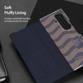 Samsung Galaxy Z Fold8 Dux Ducis Bril Flip Cover - Blå