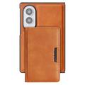 Samsung Galaxy Z Fold8 magnetisk etui med kortholder - brun