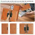 Samsung Galaxy Z Fold8 magnetisk etui med kortholder - brun