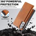 Samsung Galaxy Z Fold8 magnetisk etui med kortholder - brun