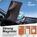 Samsung Galaxy Z Fold8 magnetisk etui med kortholder - brun