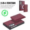 Samsung Galaxy Z Fold8 magnetisk etui med kortholder - rød