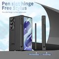Samsung Galaxy Z Fold8 Ultra etui med magnetisk hængsel, stylus og skærmbeskyttelse hærdet glas - sort