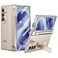 Samsung Galaxy Z Fold8 Ultra etui med magnetisk hængsel, stylus og skærmbeskyttelse hærdet glas - Champagne Guld
