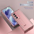 Samsung Galaxy Z Fold8 Ultra etui med magnetisk hængsel, stylus og skærmbeskyttelse hærdet glas - Rosaguld