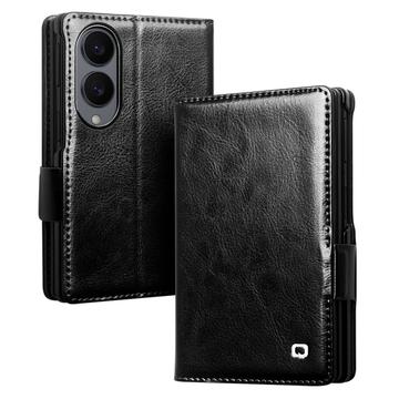 Samsung Galaxy Z Fold8 Qialino Classic Læderpung - Sort