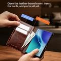Samsung Galaxy Z Fold8 Qialino Classic Læderpung - Mørkebrun