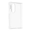 Samsung Galaxy Z Fold8 Stødsikkert Silikone Cover - Gennemsigtig