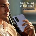 Samsung Galaxy Z Fold8 Smart Clear View Flip etui med kortplads - grå-lilla