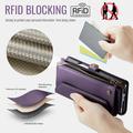 Samsung Galaxy Z Fold8 Ultra CaseMe C36 RFID Taske / Etui m. Pung - Lilla