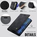 Samsung Galaxy Z Fold8 Ultra Caseme 033 Pung Etui med Kalvemønster og RFID-blokering - Sort
