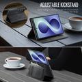 Samsung Galaxy Z Fold8 Ultra Caseme 033 Pung Etui med Kalvemønster og RFID-blokering - Sort