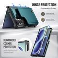 Samsung Galaxy Z Fold8 Ultra Caseme C22-etui med RFID-kortlomme - grøn