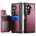 Samsung Galaxy Z Fold8 Ultra Caseme C22-etui med RFID-kortlomme - Rød