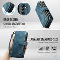 Samsung Galaxy Z Fold8 Ultra Caseme C30 Multifunktionel Pung - Blå