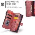 Samsung Galaxy Z Fold8 Ultra Caseme C30 Multifunktionel Pung - Rød