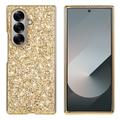 Samsung Galaxy Z Fold8 Ultra Glitter Series Hybrid Cover - Guld