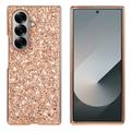 Samsung Galaxy Z Fold8 Ultra Glitter Series Hybrid Cover - Rødguld
