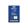 Samsung Pro Plus microSDXC-hukommelseskort med SD-adapter MB-MD256SA/EU - 256 GB