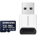Samsung Pro Ultimate MicroSDXC-hukommelseskort med kortlæser MB-MY128SB/WW - 128 GB