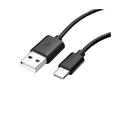Samsung USB-A / USB-C-kabel GP-TOU021RFABW - 25W, 1,5m - Bulk - Sort