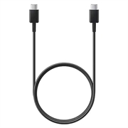 Samsung USB-C hurtig rejseoplader med kabel EP-TA845EBE / EP-DW767JBE - 45W - bulk - Sort