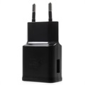 Samsung Hurtig USB-C Rejseoplader EP-TA200EBE / EP-TA20EB - (Open Box - God stand) - Sort