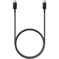Samsung USB-C / USB-C-kabel EP-DN975BBE - 1m, 5A - Bulk - Sort