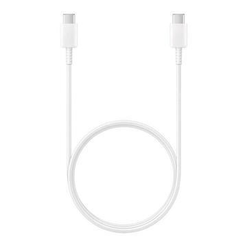 Samsung USB-C / USB-C-kabel EP-DN975BWE - 1m, 5A - Bulk - Hvid