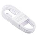 Samsung USB-C / USB-C-kabel EP-DW767JWE - 3A, 1.8m - Bulk - Hvid
