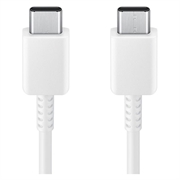 Samsung USB-C / USB-C-kabel EP-DX310JWE - 3A, 1.8m - Bulk - Hvid