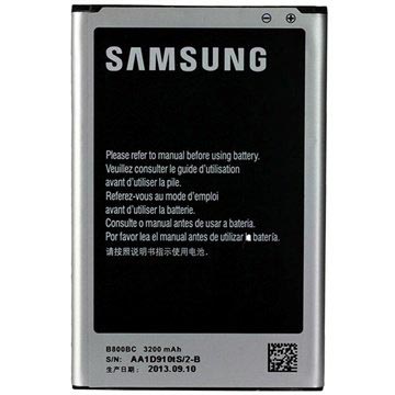 Samsung Galaxy Note 3 batteri EB-B800BEBEC - 3200mAh - 3.8V - Bulk