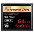 SanDisk Extreme Pro Compact Flash Hukommelseskort SDCFXPS-064G-X46
